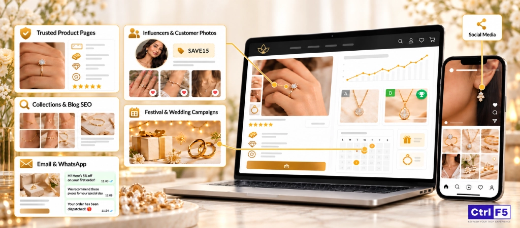 shopify marketing for jewelers strategies