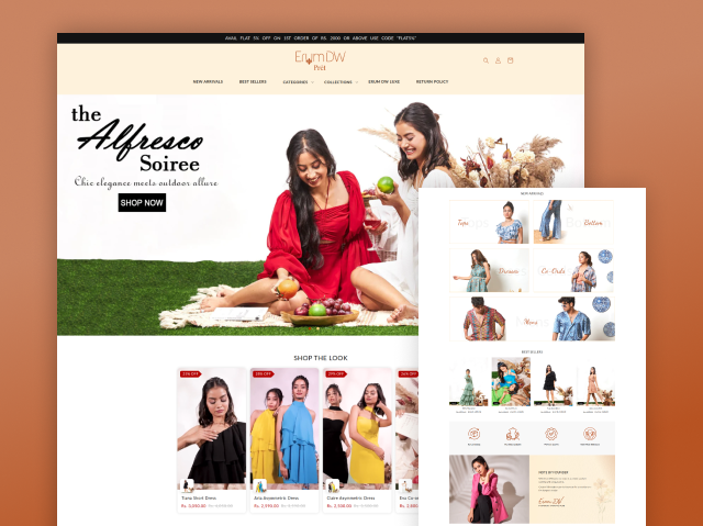 top eCommerce webdesign company in india
