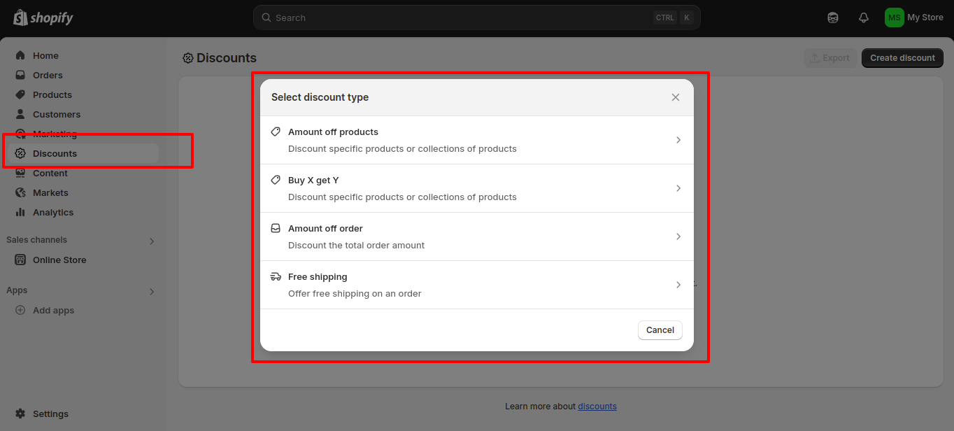 Shopify Discounts and Coupons Setup