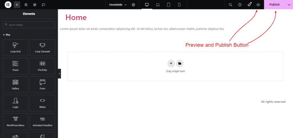 How to Create a WordPress Website in Elementor Builder