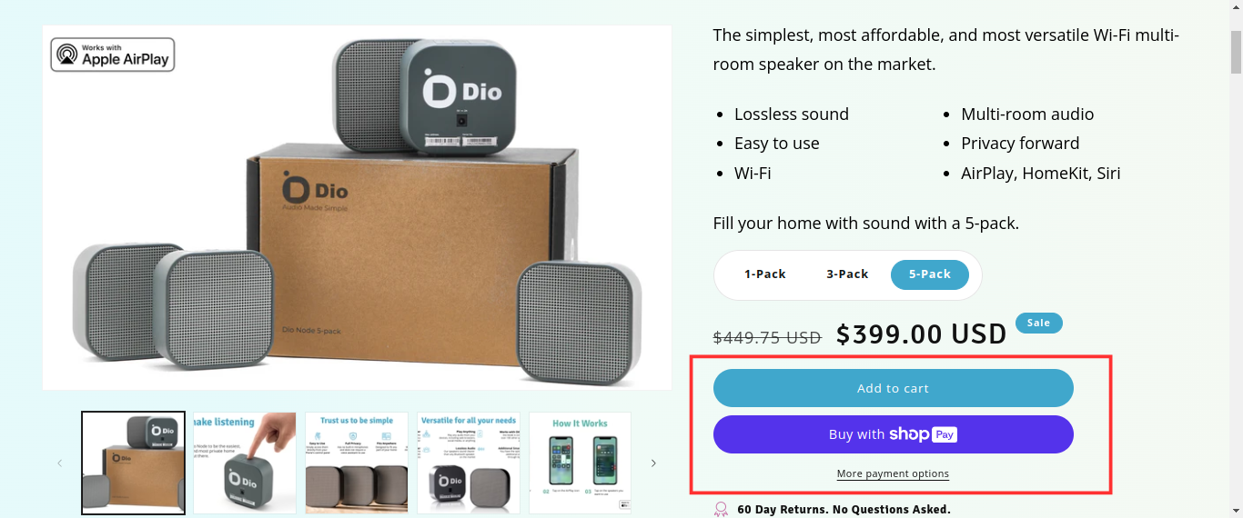 Shopify Dynamic Checkout Buttons