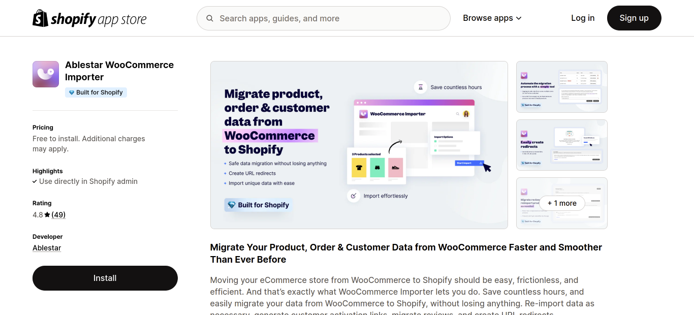 Ablestar WooCommerce Importer