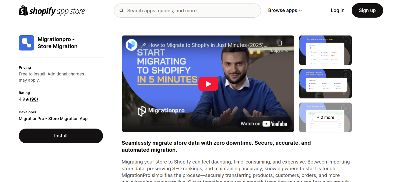 Migrationpro Store Migration