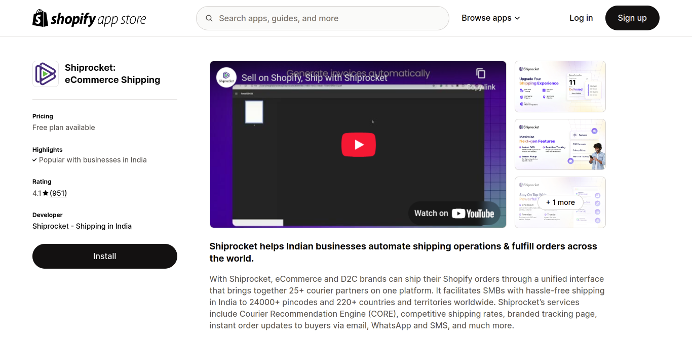 Shiprocket eCommerce Shipping