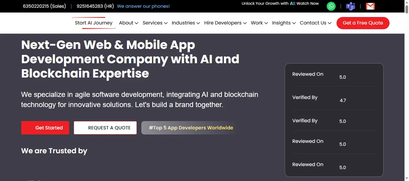 JPLoft Top Mobile App Development Company
