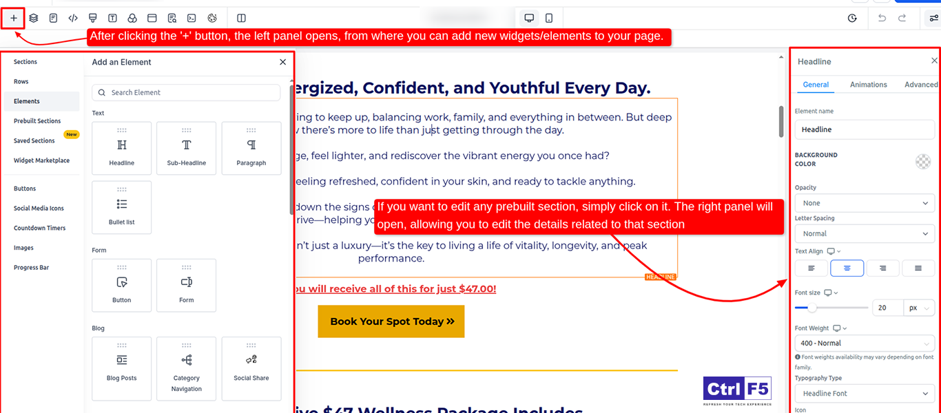 Customize Landing Page In GHL