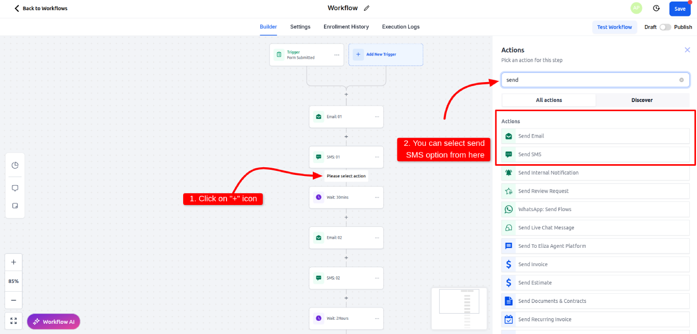 GHL Email Automation Pipeline Trigger Setup