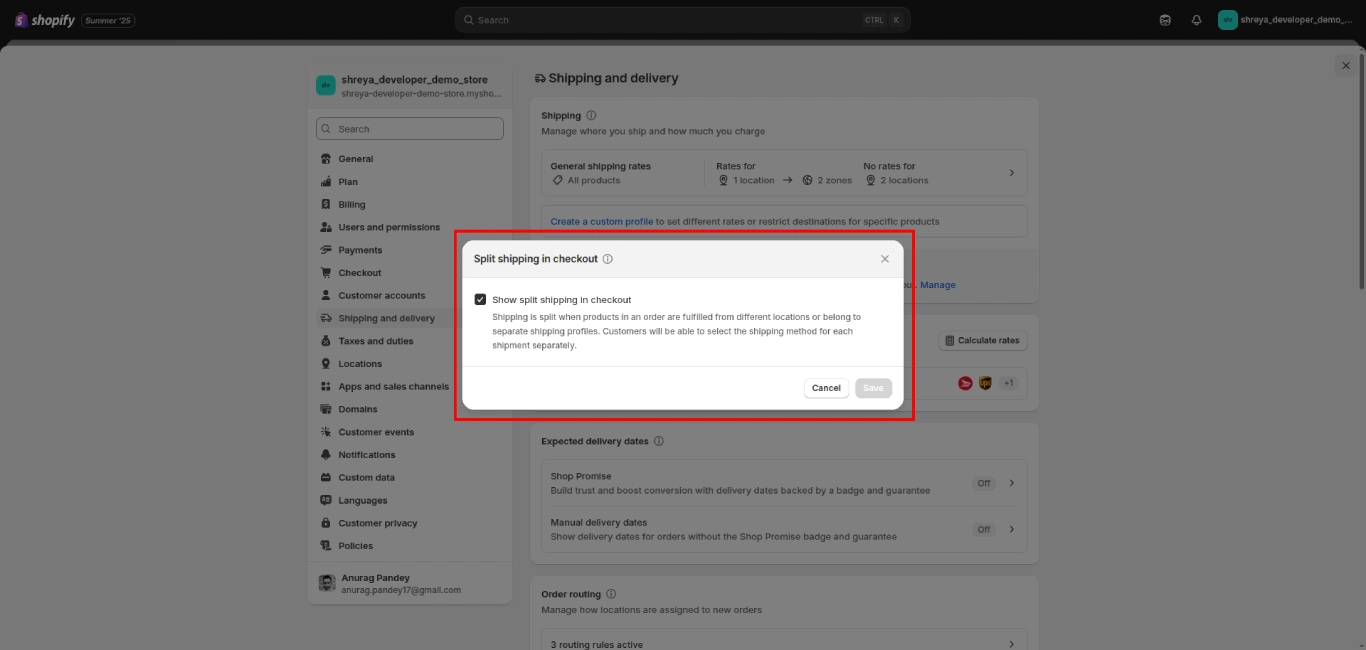 Shopify B2B Updates 2025