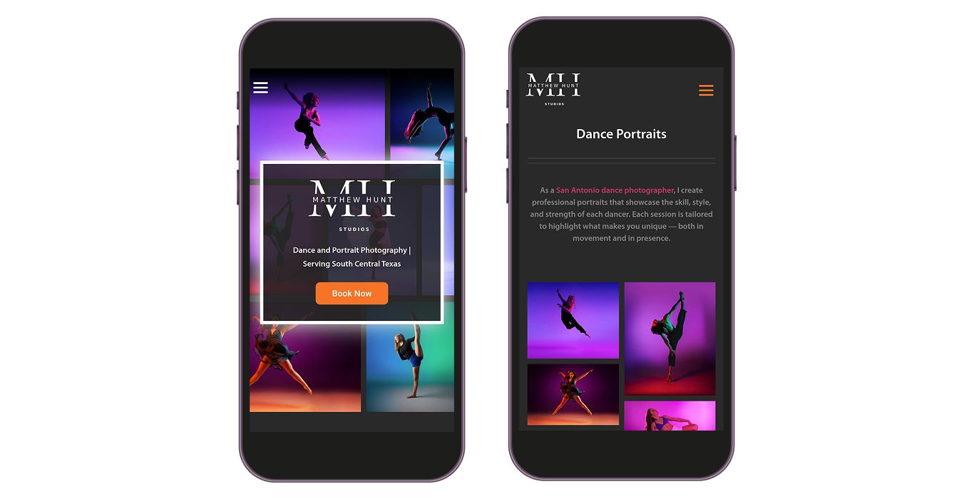 Custom WordPress Site For Creative Studio