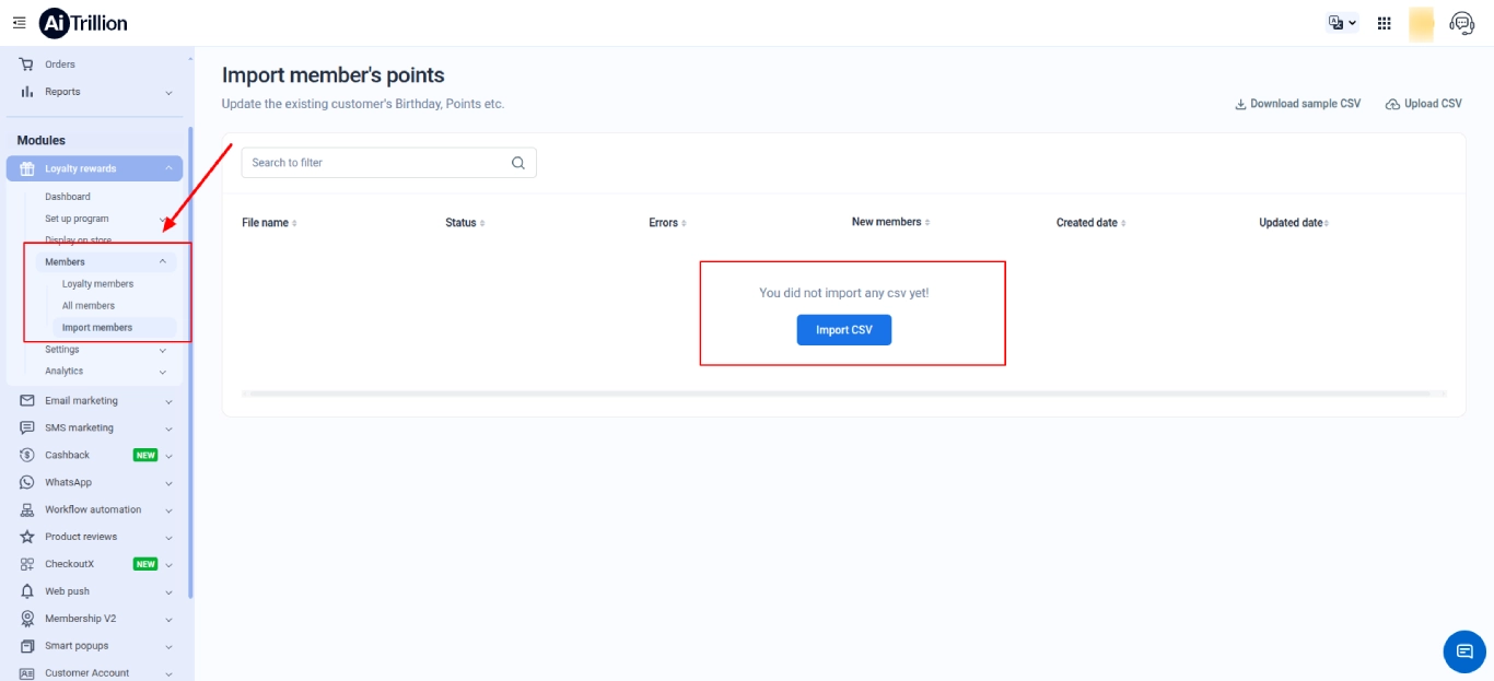 Manage Affiliate Withdrawals
