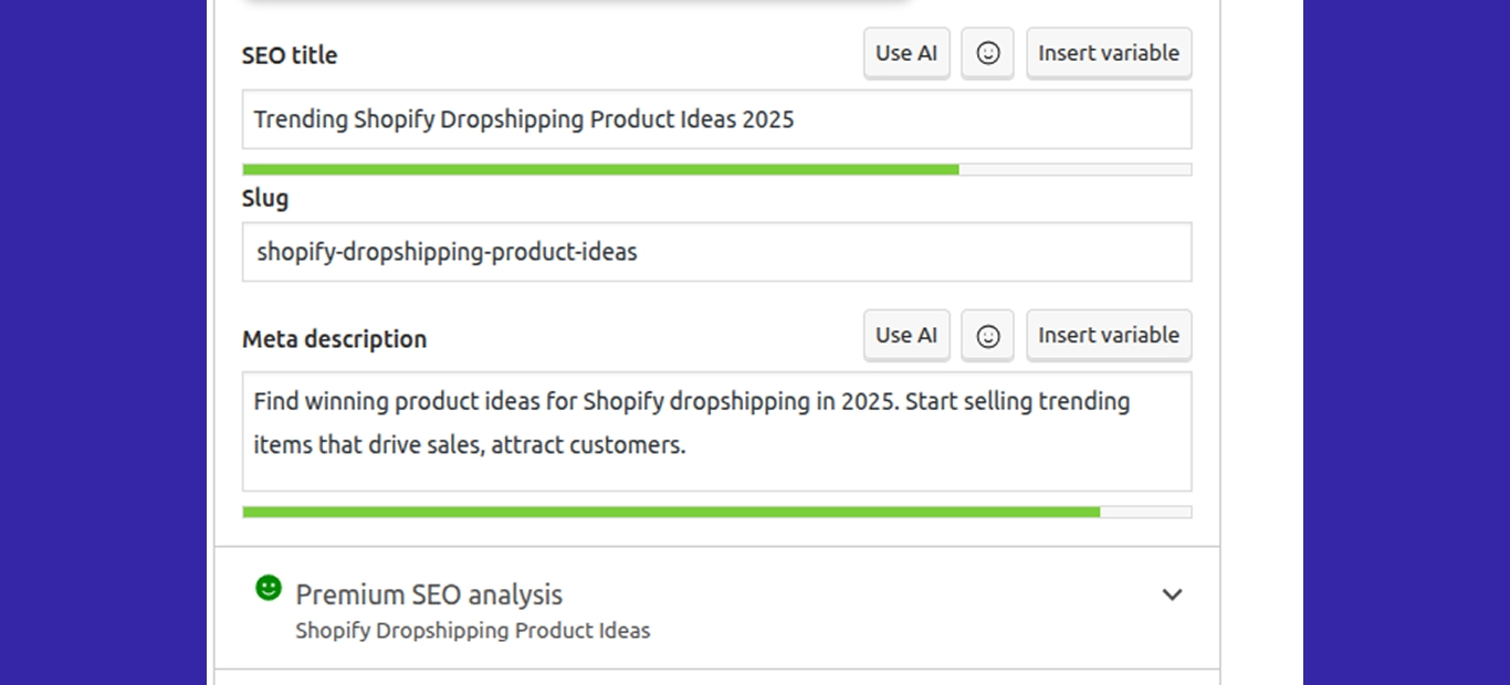 Onpage seo checklist wordpress