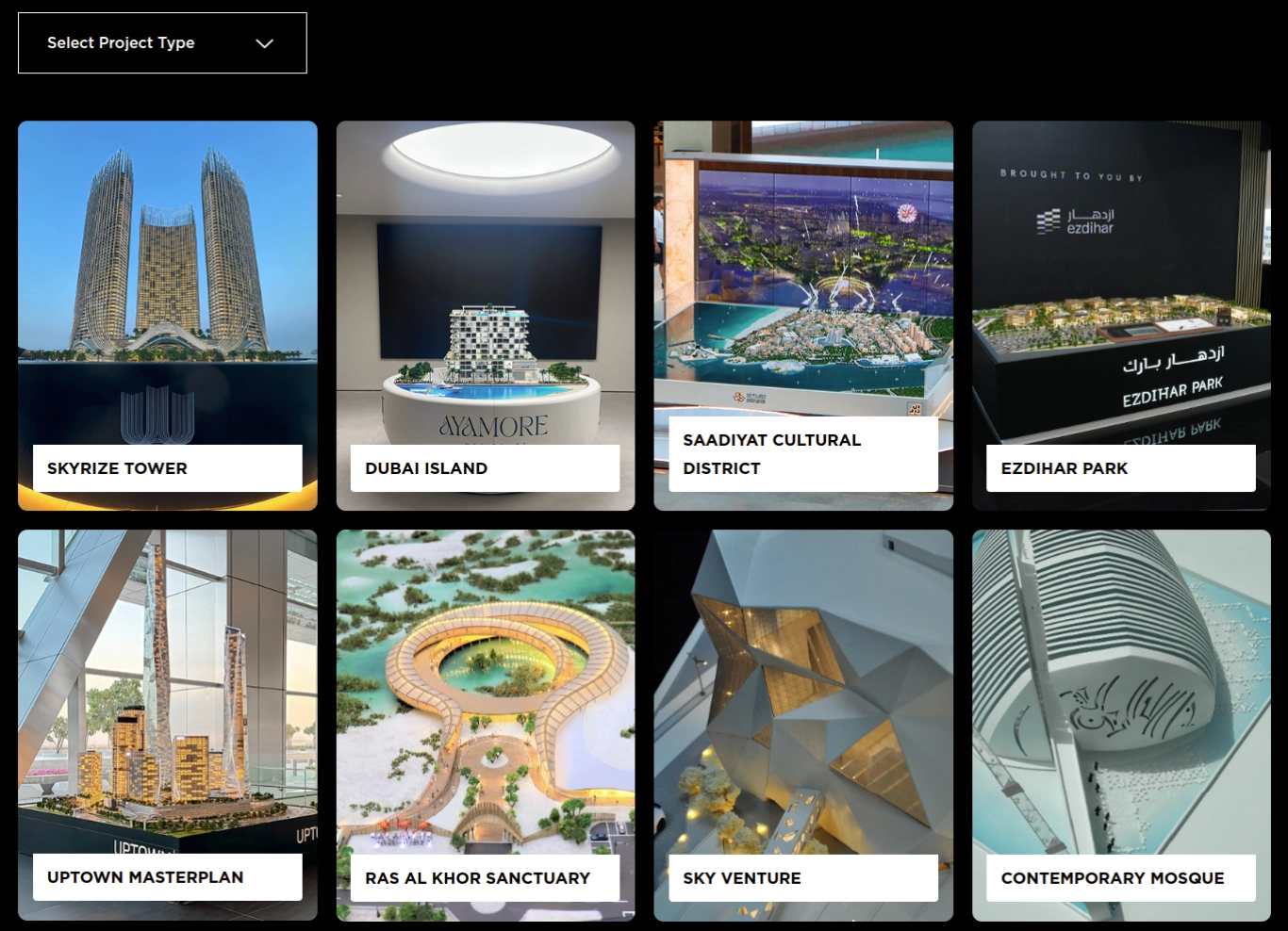 Redesign Architecture Website In Dubai