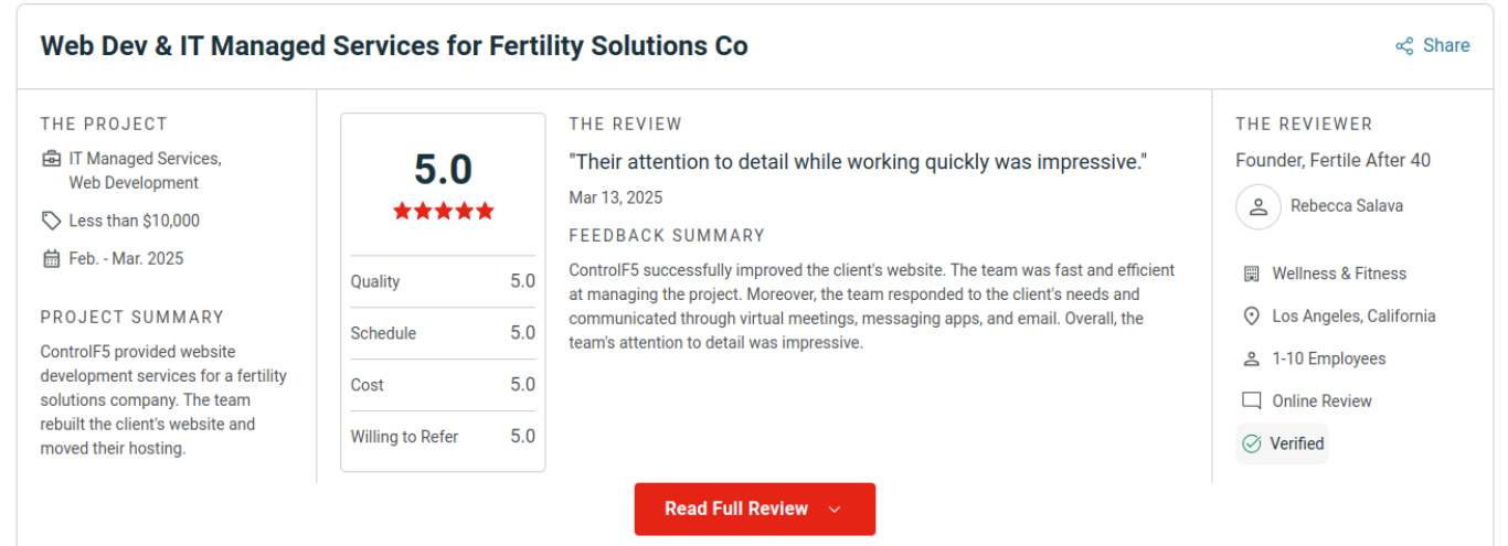 WordPress Website Redesign
