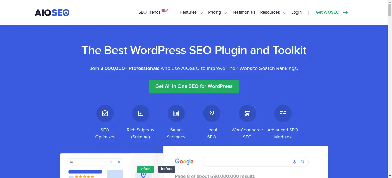 aioseo tried and tested seo plugins