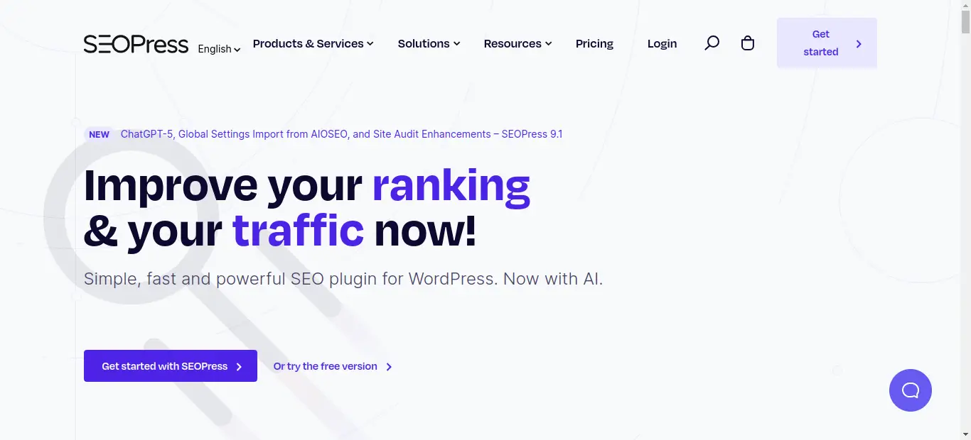 seopress wordpress plugin