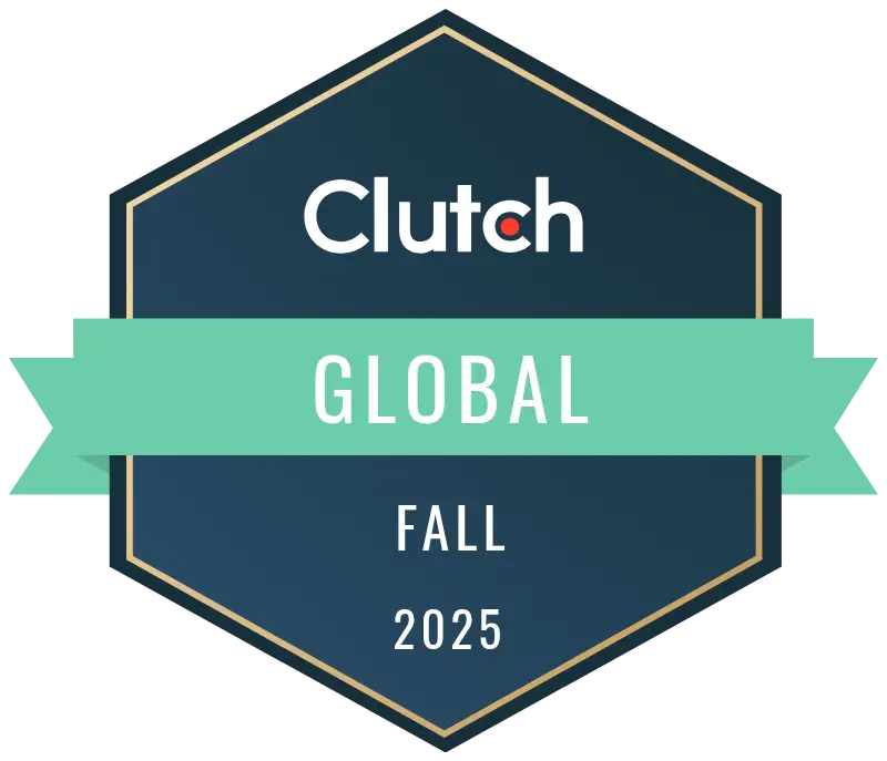 Clutch Global award for web design