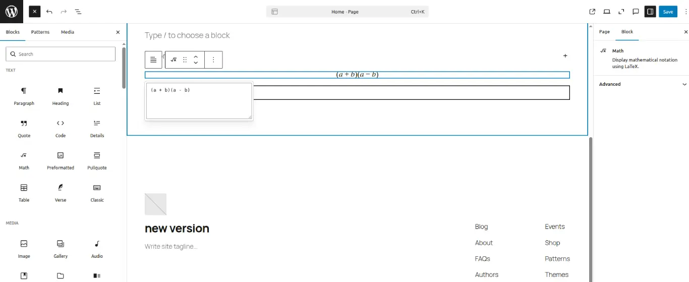 WordPress 6.9 features
