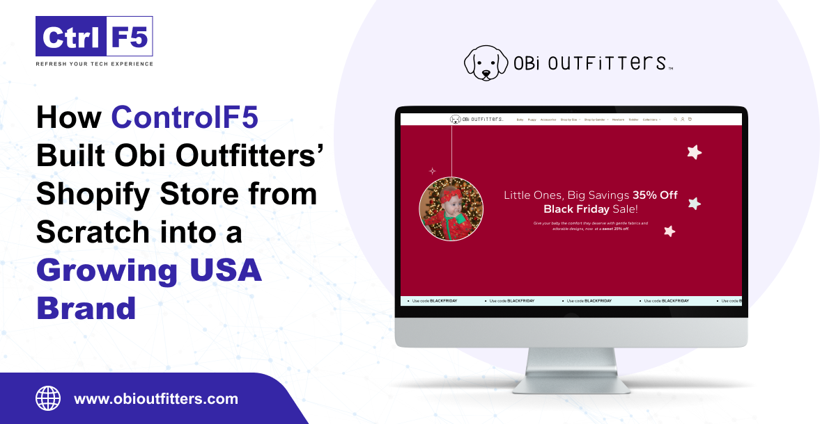 How ControlF5 Built Obi Outfitters’ Shopify Store from Scratch into a Growing USA Brand
