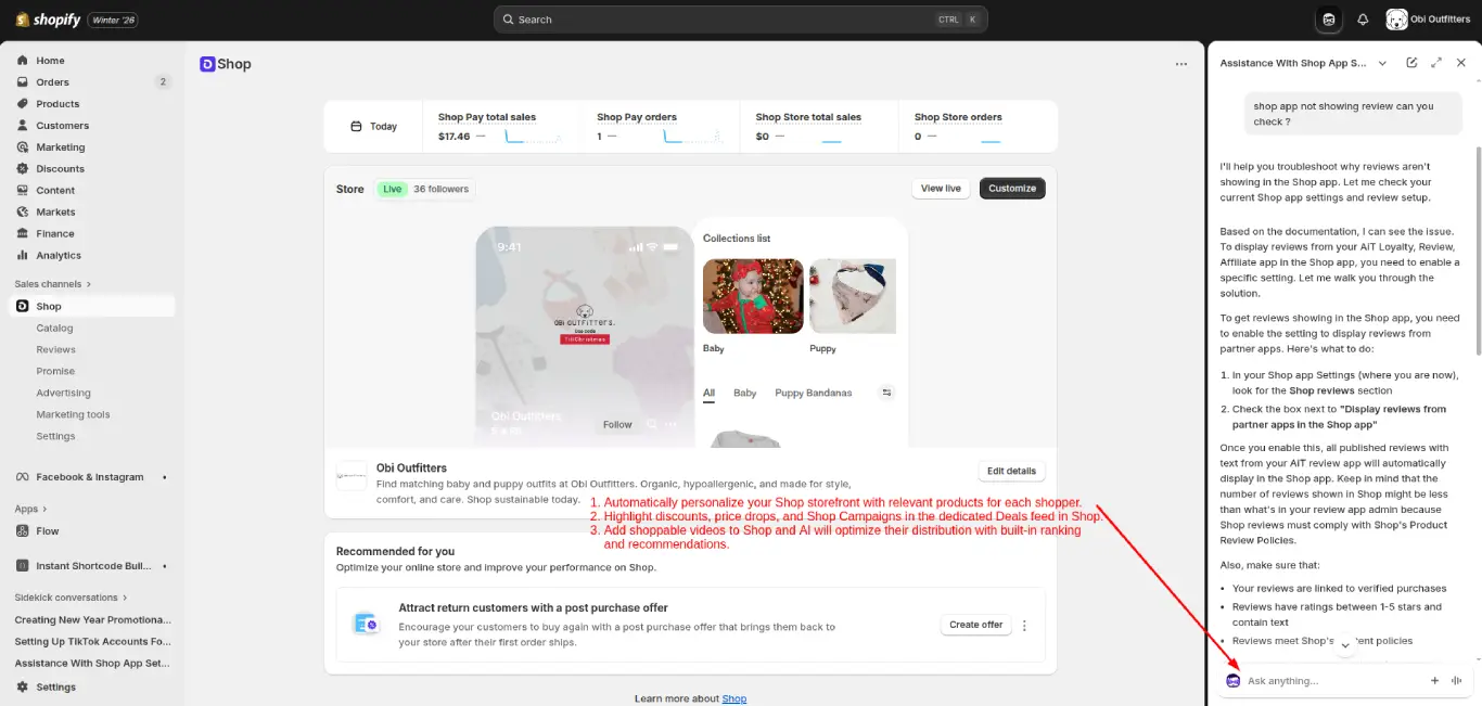 what’s new in Shopify winter 26