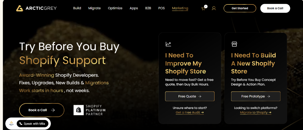 shopify store setup uk