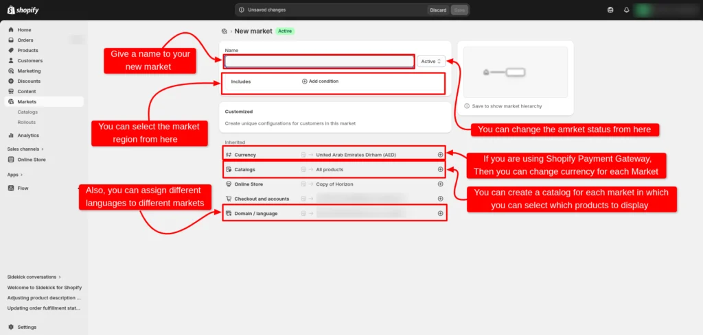 Set Up Currency and Pricingon Shopify admin