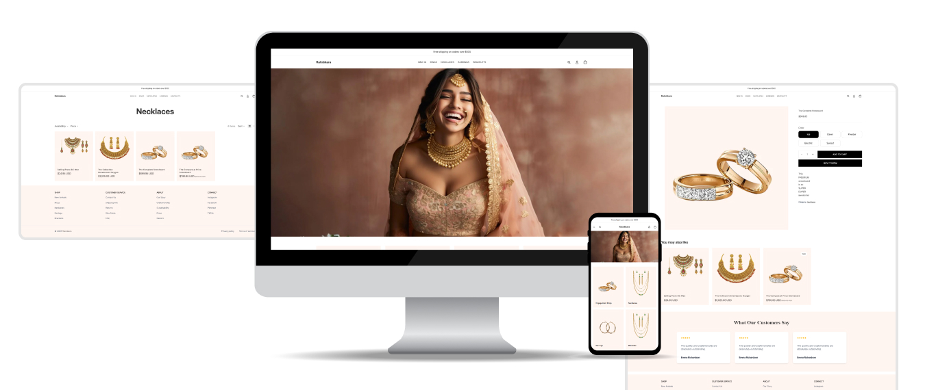 ratnakara luxury jewellery shopify theme