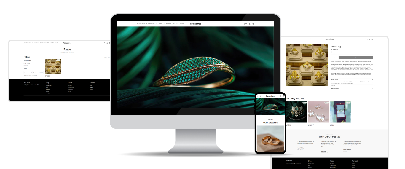 ratnashree bridal jewellery shopify theme