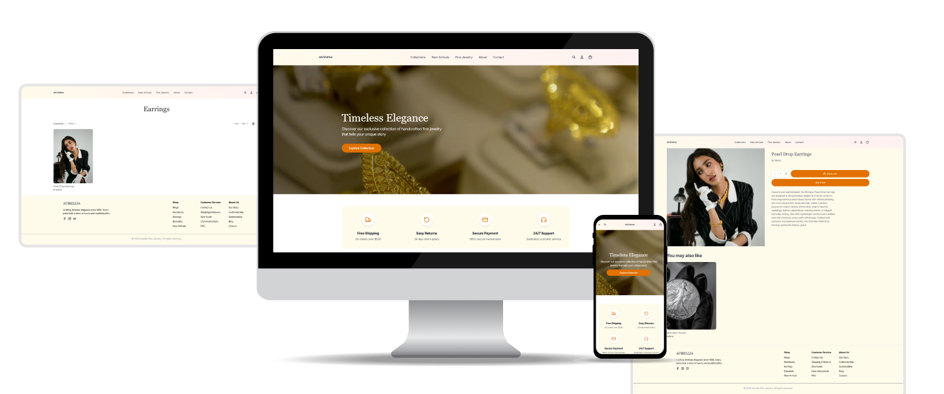shriratna mult category jewellery shopify theme