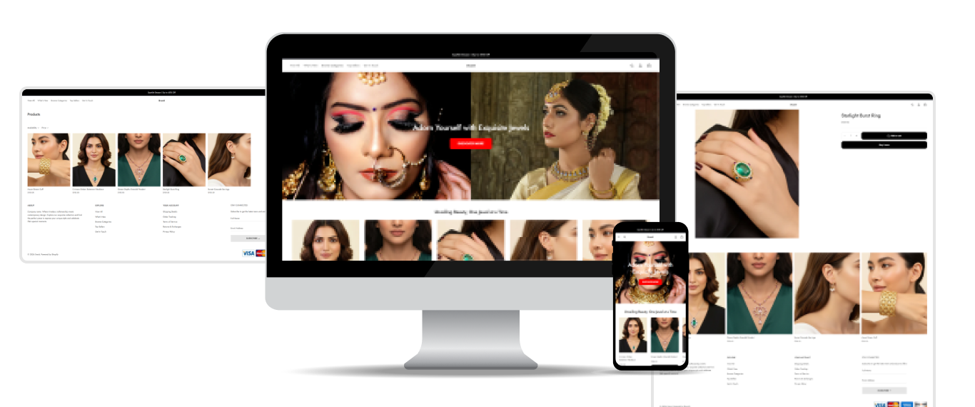 svara contemporary jewellery shopify theme