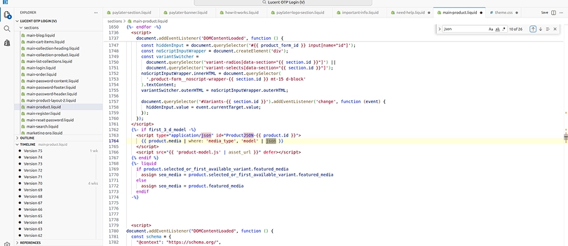 Add Complete Product Schema Markup in shopify