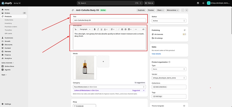 Shopify AI product recommendations