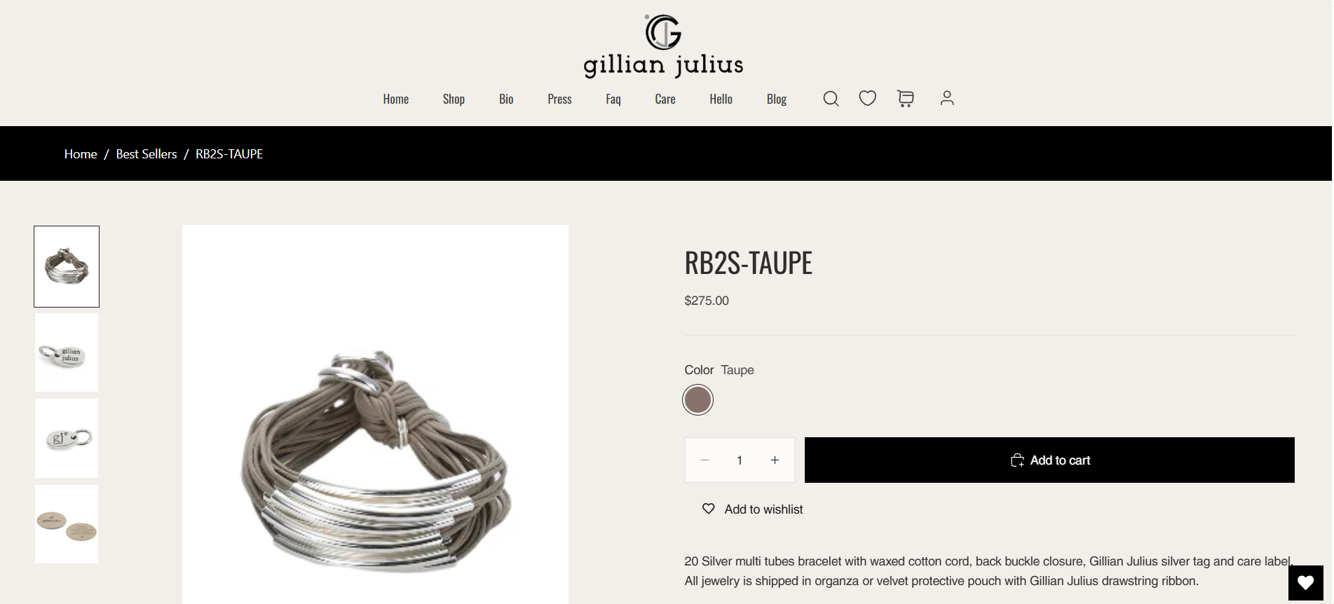 gillian julius product page optimization