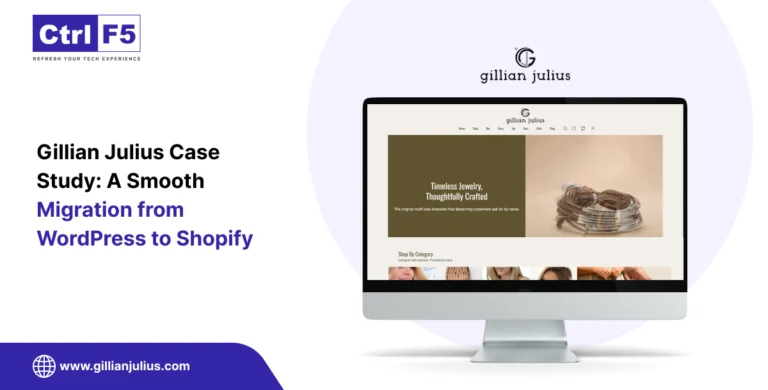 gillian julius wordpress to shopify