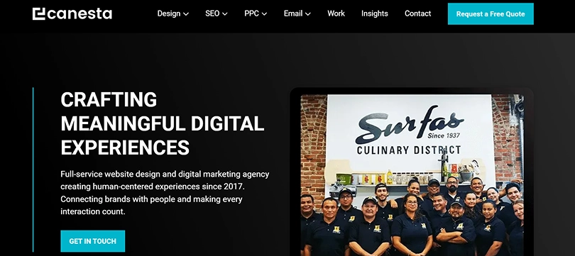shopify agency usa canesta ecommerce agency