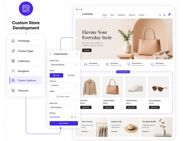 Custom store development