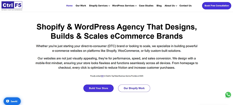 Control F5 white label WordPress agency