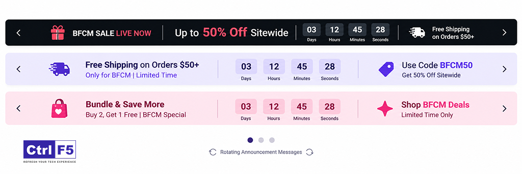 bfcm-announcement-bar-countdown-timer