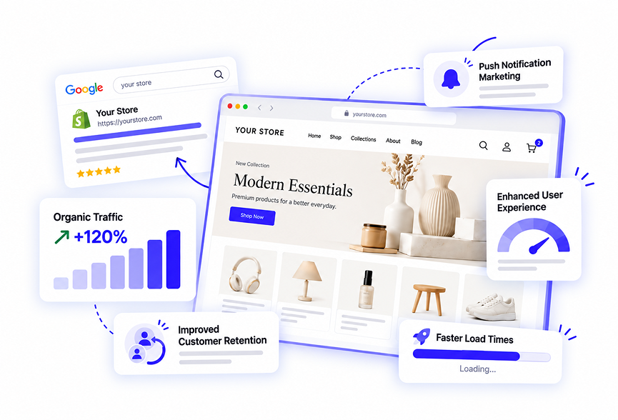 ecommerce seo for shopify