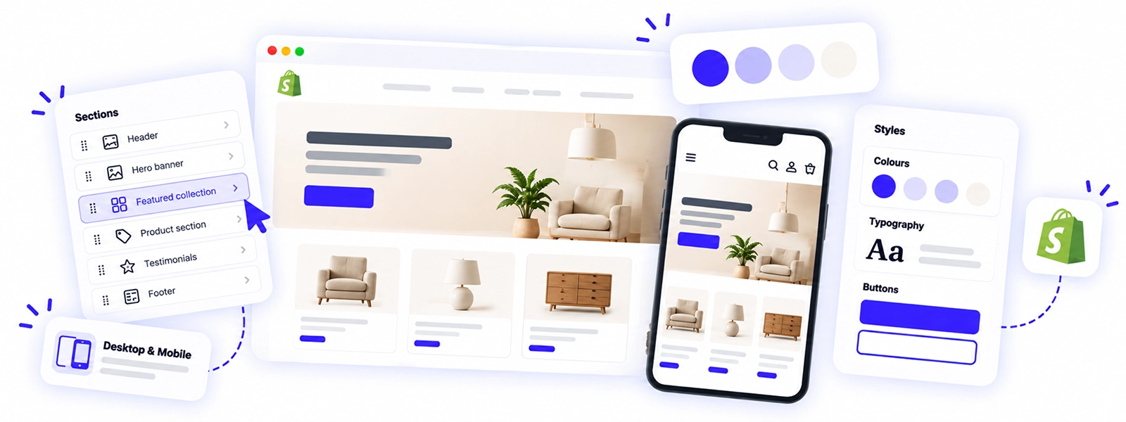 professional shopify website design