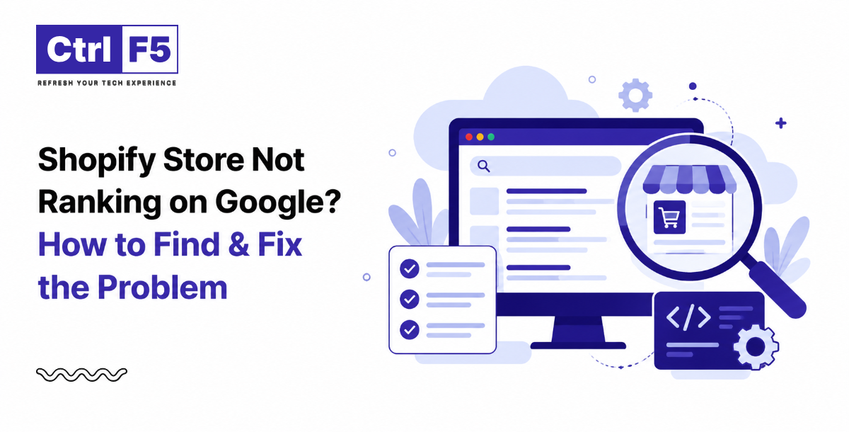 shopify store not ranking on google